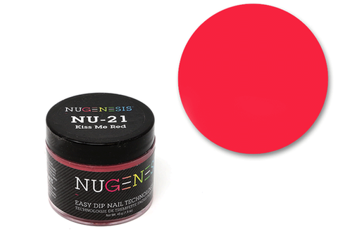 Nugenesis Dipping Powder 2oz - NU 21 Kiss Me Red