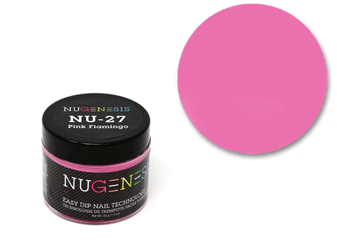 Nugenesis Dipping Powder 2oz - NU 27 Pink Plamingo