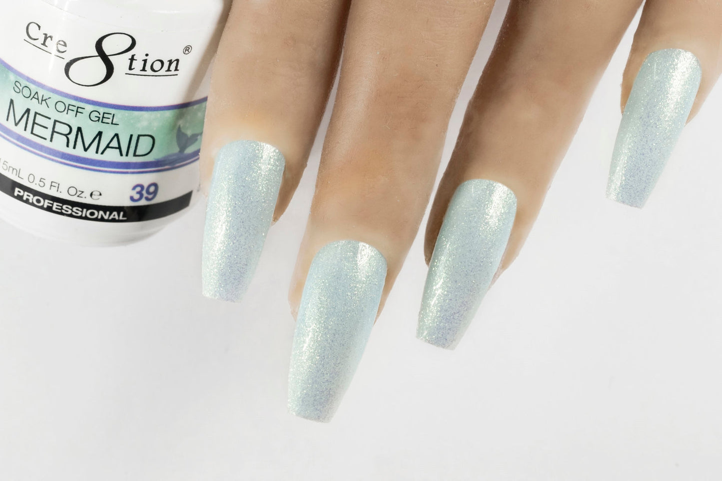 Cre8tion Mermaid Soak Off Gel - MM39