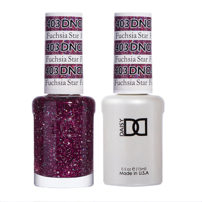 DND Duo Gel Polish-403 Fuchsia Star