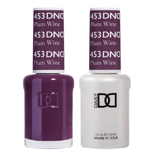 DND Duo Gel Polish-453 Plum Wine