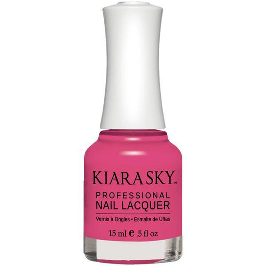 Kiara Sky Nail Lacquer - N453 Back To The Fuchisa