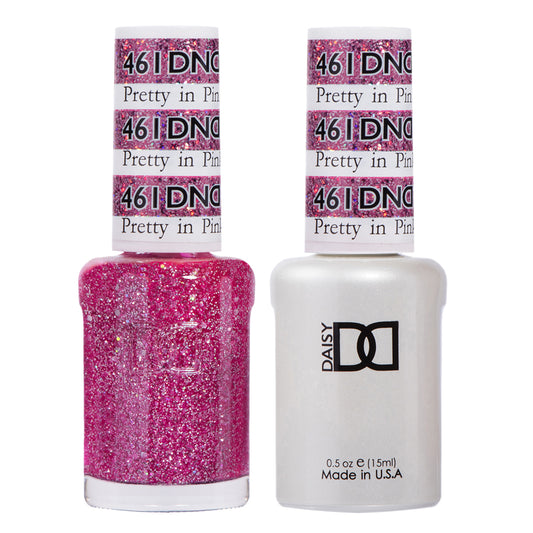 DND Duo Gel Polish-461 Pretty in Pink