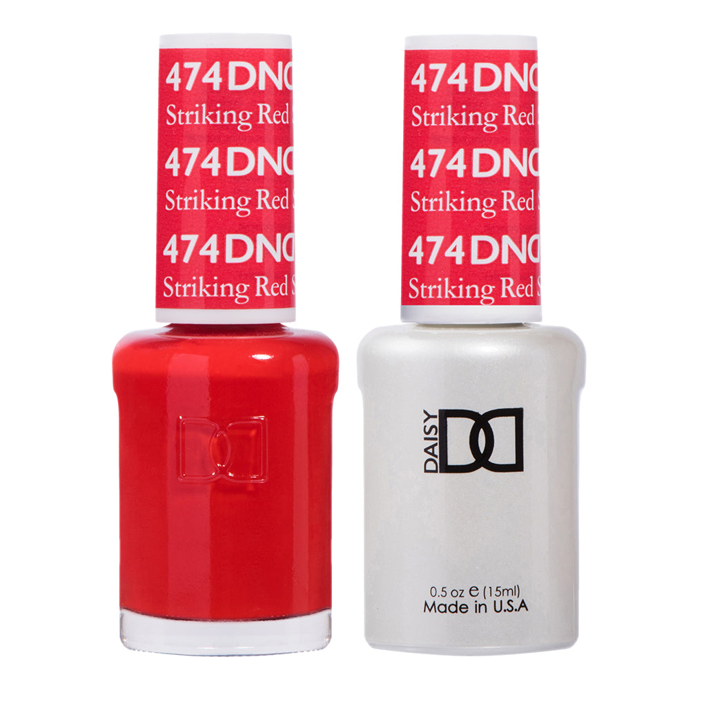 DND Duo Gel Polish-474 Striking Red