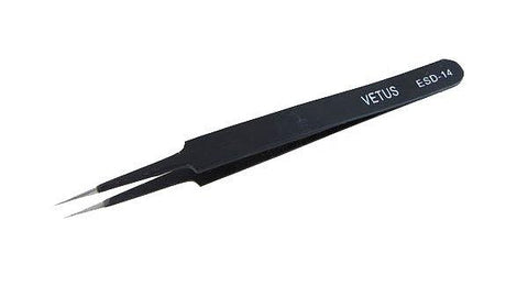 Vetus ESD-14 Tweezers - Eyelash Extension Tweezers