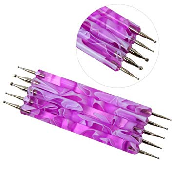 Nail Art Dotting Tools [ set of 5pcs]