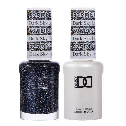 DND Duo Gel Polish-525 Dark Sky Light