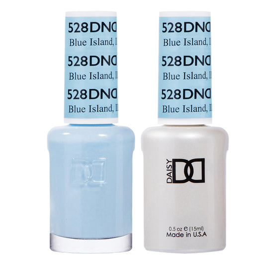 DND Duo Gel Polish-528 Blue Island, II