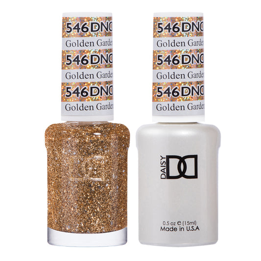 DND Duo Gel Polish-546 Golden Garden, WA
