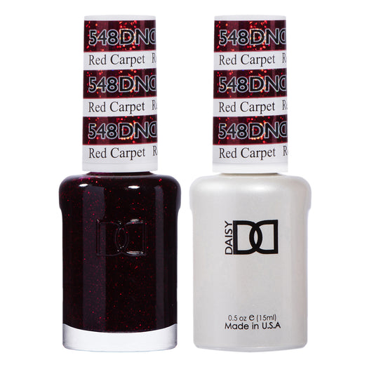 DND Duo Gel Polish-548 Red Carpet