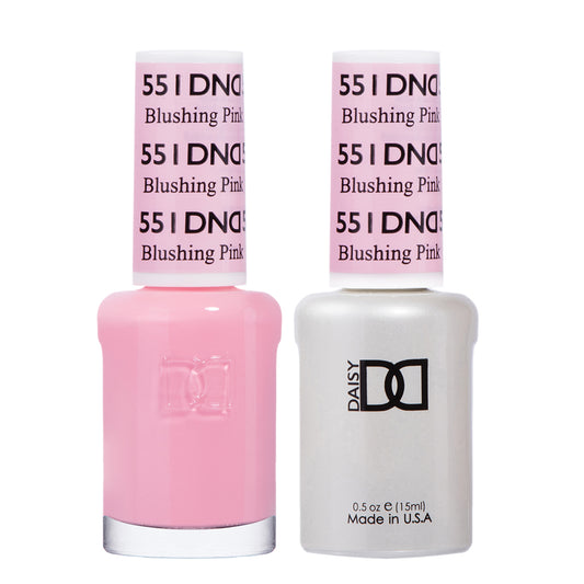 DND Duo Gel Polish-551 Blushing Pink