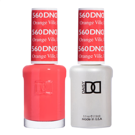 DND Duo Gel Polish-560 Orange Ville, UT