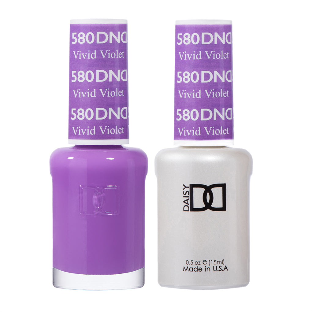 DND Duo Gel Polish-580 Vivid Violet