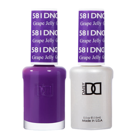DND Duo Gel Polish-581 Grape Jelly