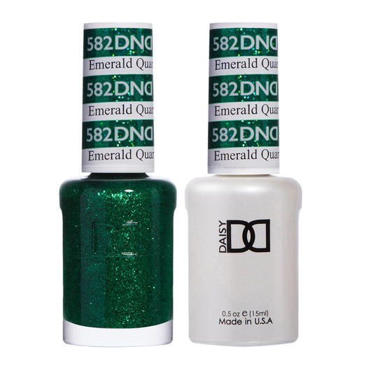 DND Duo Gel Polish-582 Emerald