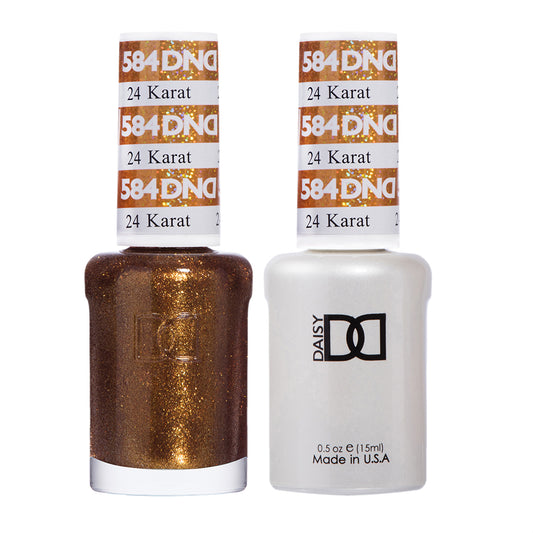 DND Duo Gel Polish-584 24 Karat