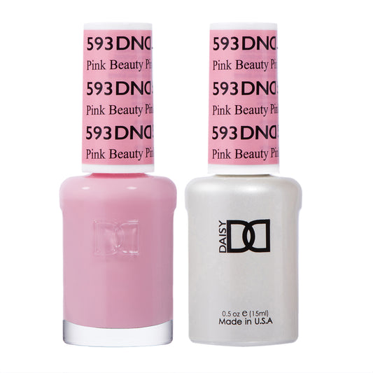 DND Duo Gel Polish-593 Pink Beauty