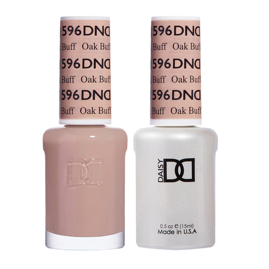DND Duo Gel Polish-596 Oak Buff