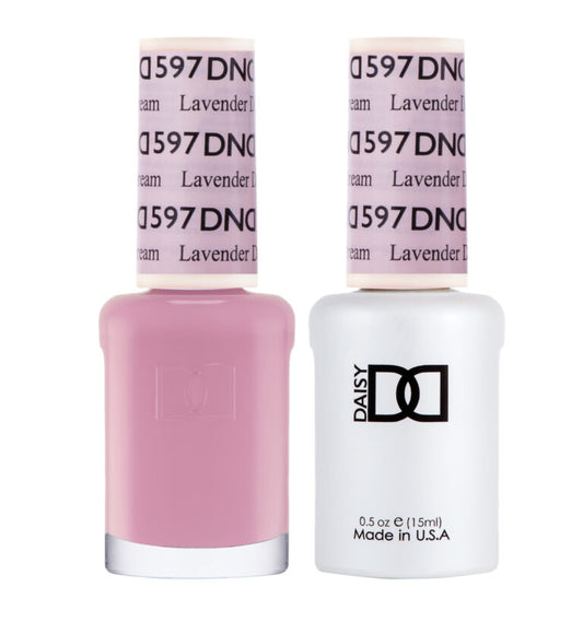 DND Duo Gel Polish-597 Lavender Dream