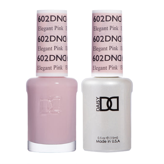 DND Duo Gel Polish-602 Elegant Pink