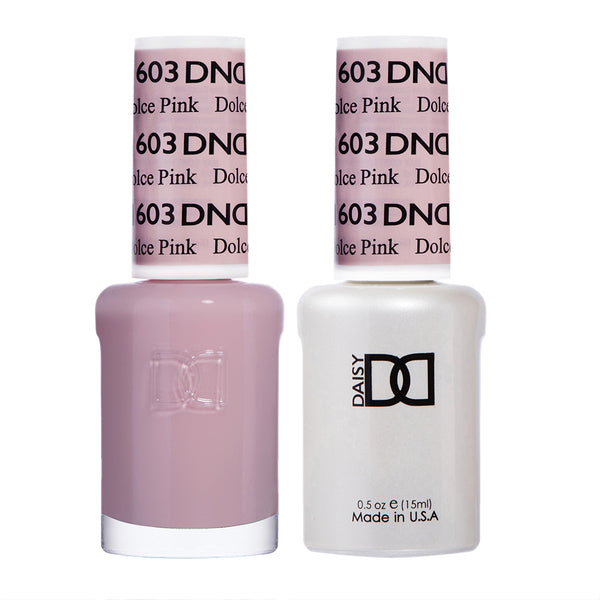 DND Duo Gel Polish-603 Dolce Pink