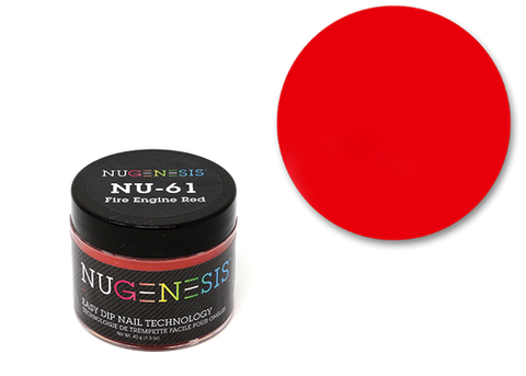 Nugenesis Dipping Powder 2oz - NU 61 Fire Engine Red