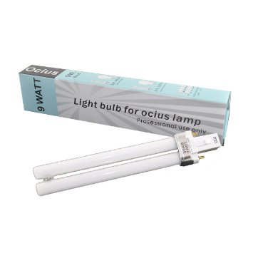 Ocius Light Bulb 9 Watt For Replacement Nail Gel UV Lamp