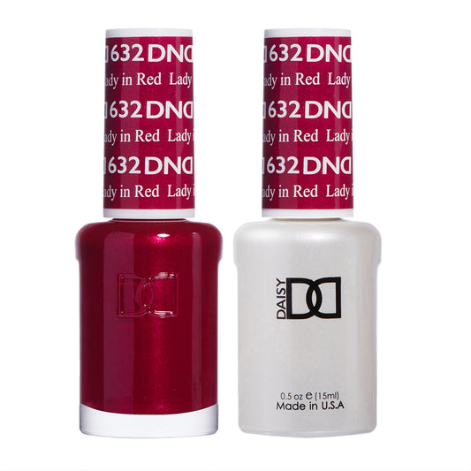 DND Duo Gel Polish-632 Lady in Red