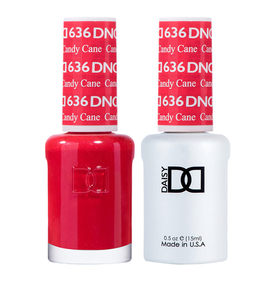 DND Duo Gel Polish-636 Candy Cane