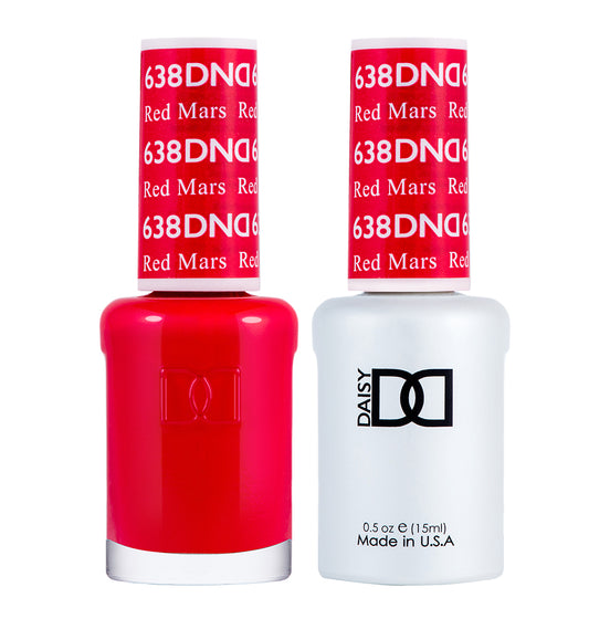 DND Duo Gel Polish-638 Red Mars