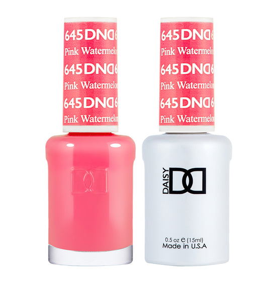 DND Duo Gel Polish-645 Pink Watermelon