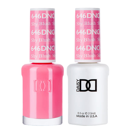 DND Duo Gel Polish-646 Shy Blush