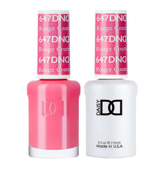 DND Duo Gel Polish-647 Rouge Couture