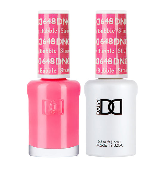 DND Duo Gel Polish-648 Strawberry Bubble