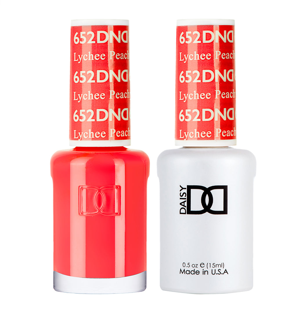 DND Duo Gel Polish-652 Lychee Peachy