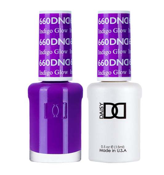 DND Duo Gel Polish-660 Indigo Glow