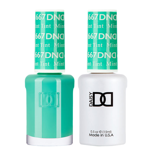 DND Duo Gel Polish-667 Mint Tint