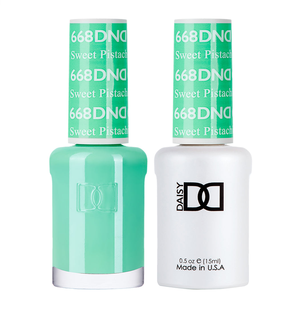 DND Duo Gel Polish-668 Sweet Pistachia