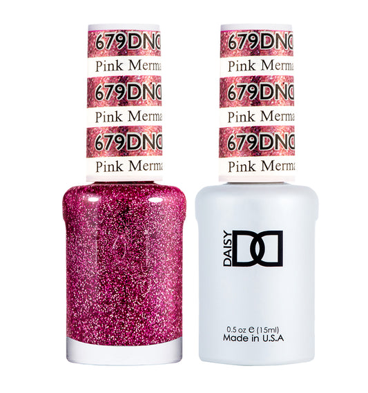 DND Duo Gel Polish-679 Pink Mermaid