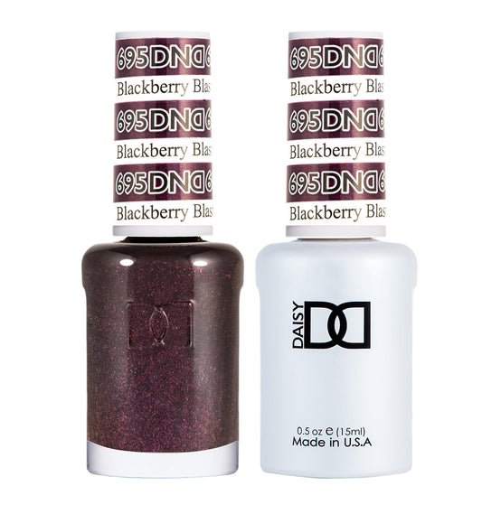 DND Duo Gel Polish-695 Blackberry Blast