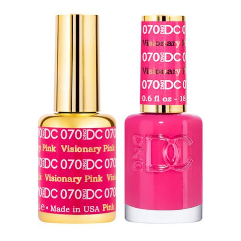 DND DC Duo Gel Polish-070 Visionary Pink