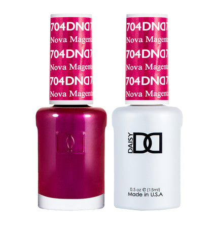 DND Duo Gel Polish-704 Nova Magenta