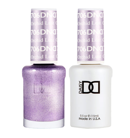 DND Duo Gel Polish-706 Orchid Lust