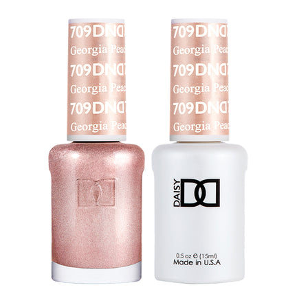 DND Duo Gel Polish-709 Georgia Peach