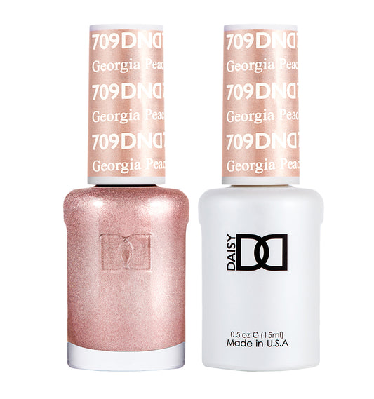 DND Duo Gel Polish-709 Georgia Peach