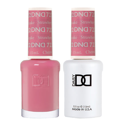 DND Duo Gel Polish-722 Strawberry Chesscake