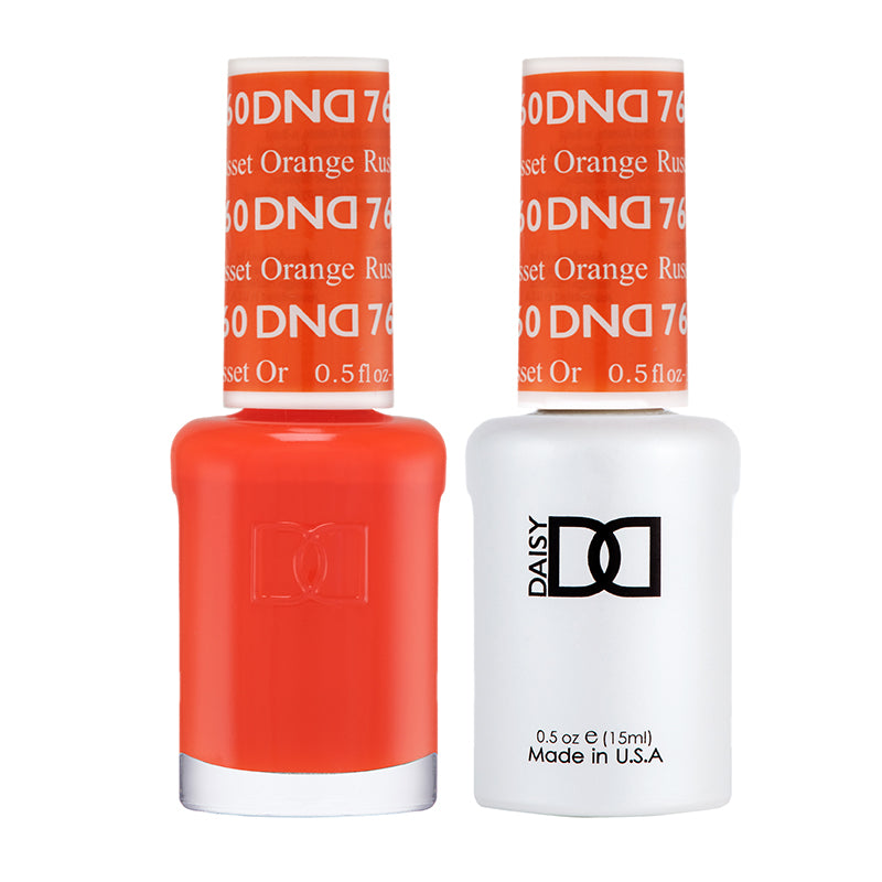 DND Duo Gel Polish-760 Russet Orange