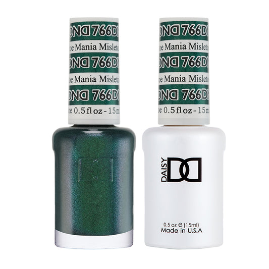 DND Duo Gel Polish-766 Misletoe Mania