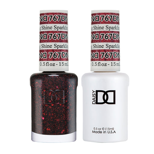 DND Duo Gel Polish-767 Shine Sparklin