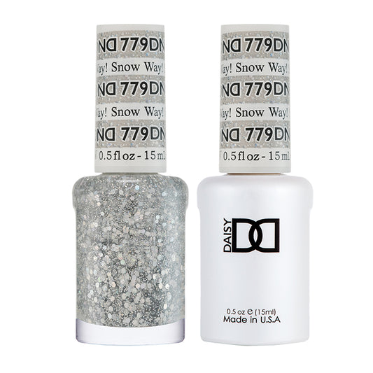 DND Duo Gel Polish-779 Snow Way